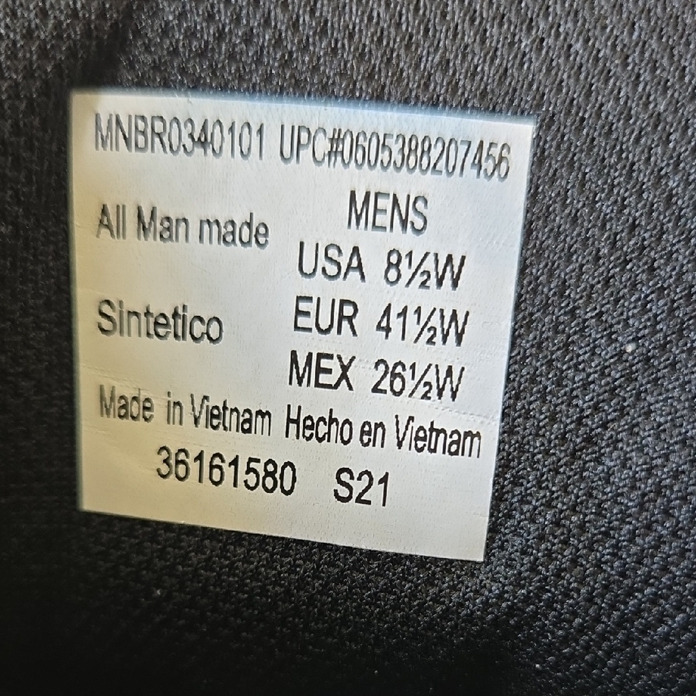 Brahma Black Lace-Up Work Boots with Red Logo - Picture 7 of 10